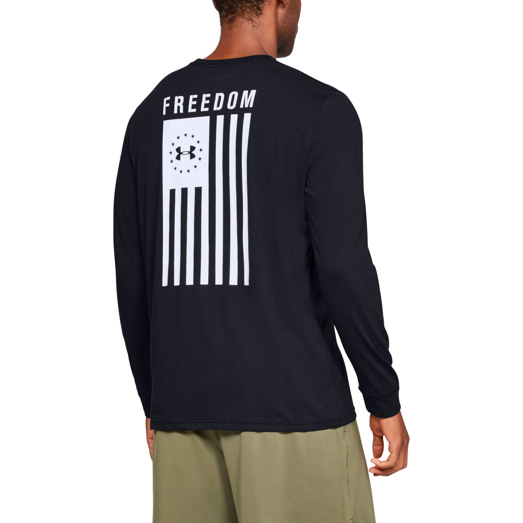 [1333369-001] Mens Under Armour Freedom Flag Long Sleeve Tee