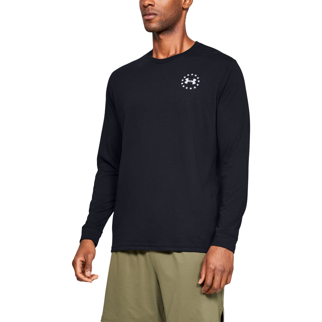 [1333369-001] Mens Under Armour Freedom Flag Long Sleeve Tee