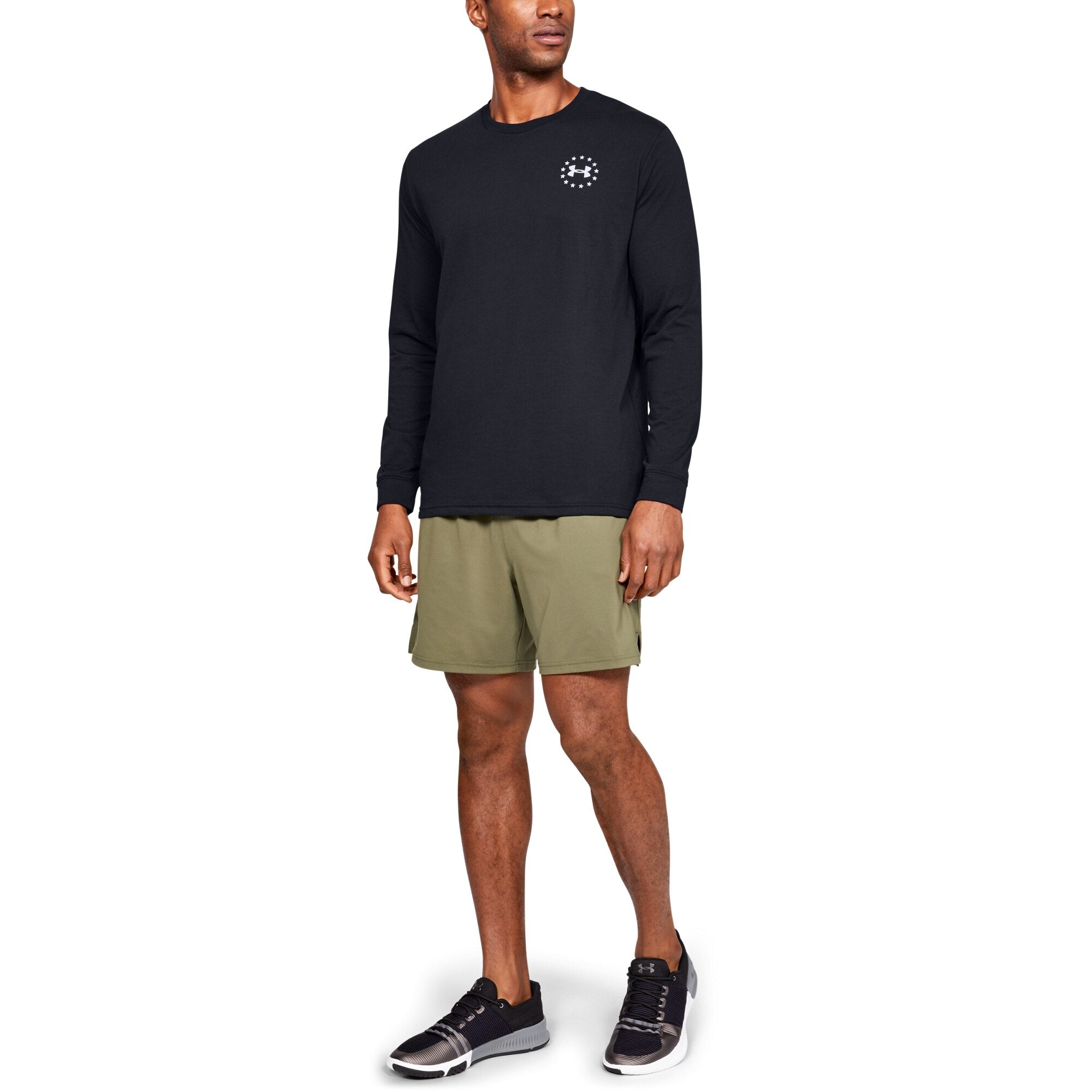 [1333369-001] Mens Under Armour Freedom Flag Long Sleeve Tee