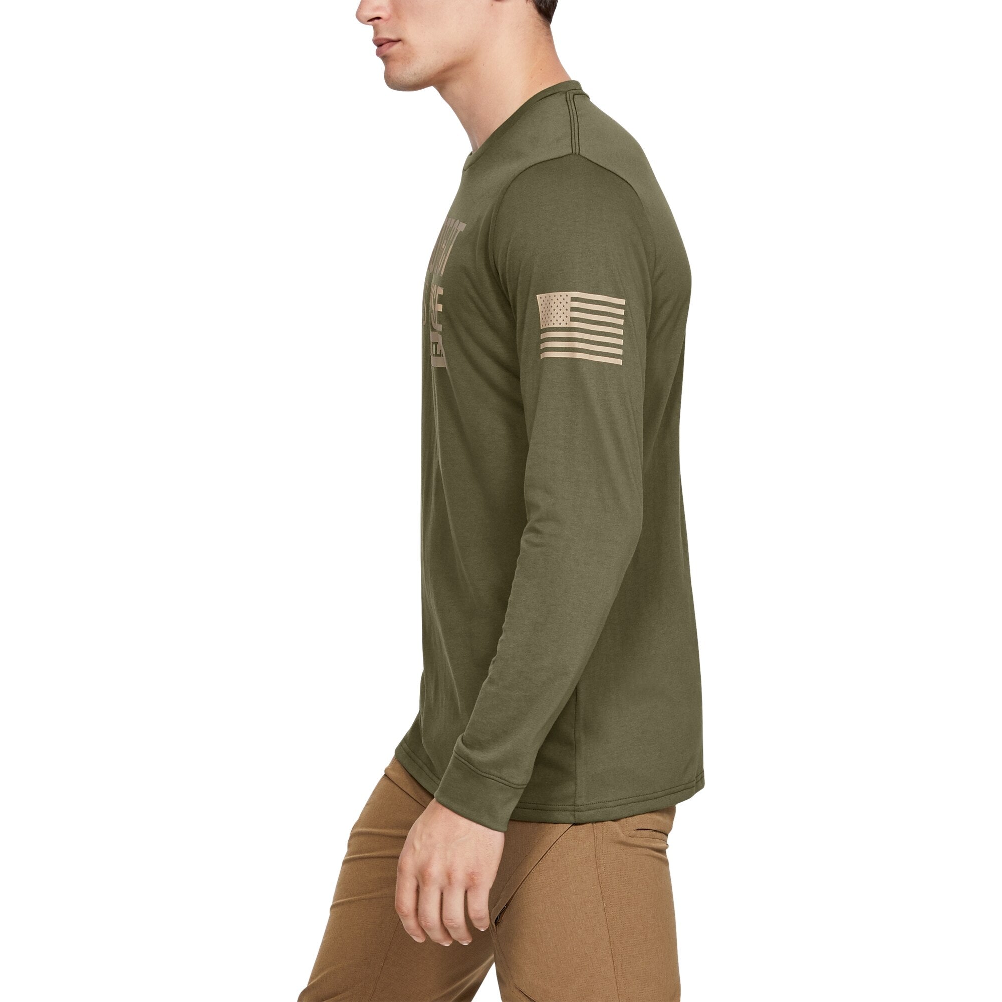 [1333370-390] Mens Under Armour Freedom Protect This House Long Sleeve Tee