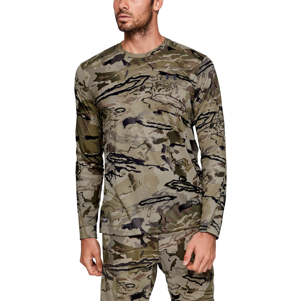 [1348426-999] Mens Under Armour Iso-Chill Brush Line Long Sleeve Shirt
