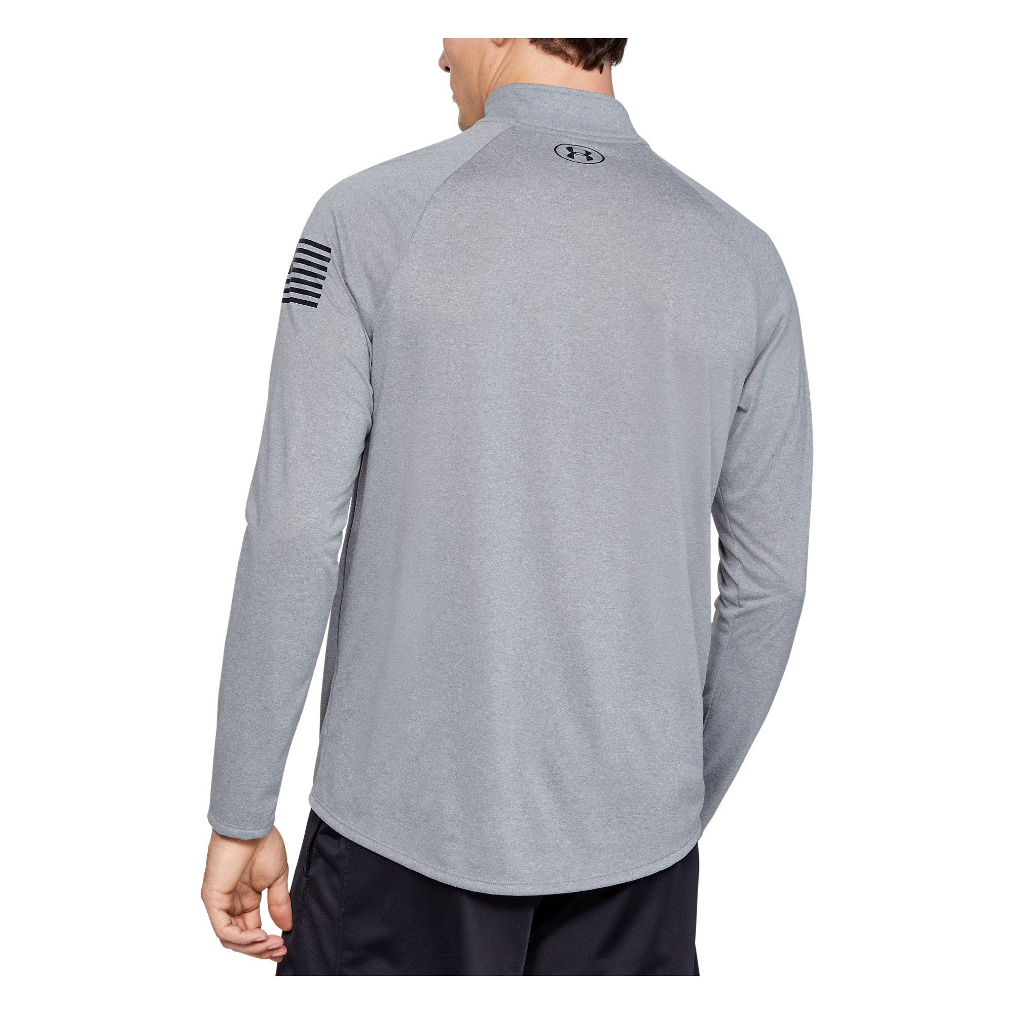 [1355561-035] Mens Under Armour Freedom Tech 1/2 Zip - sneakAR