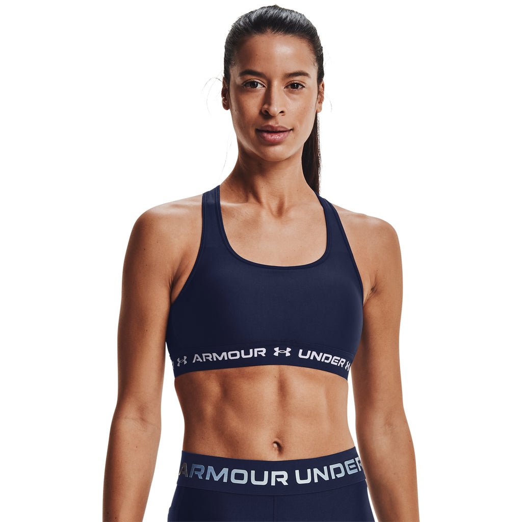[1361034-410] Womens Under Armour Mid Crossback Sports Bra