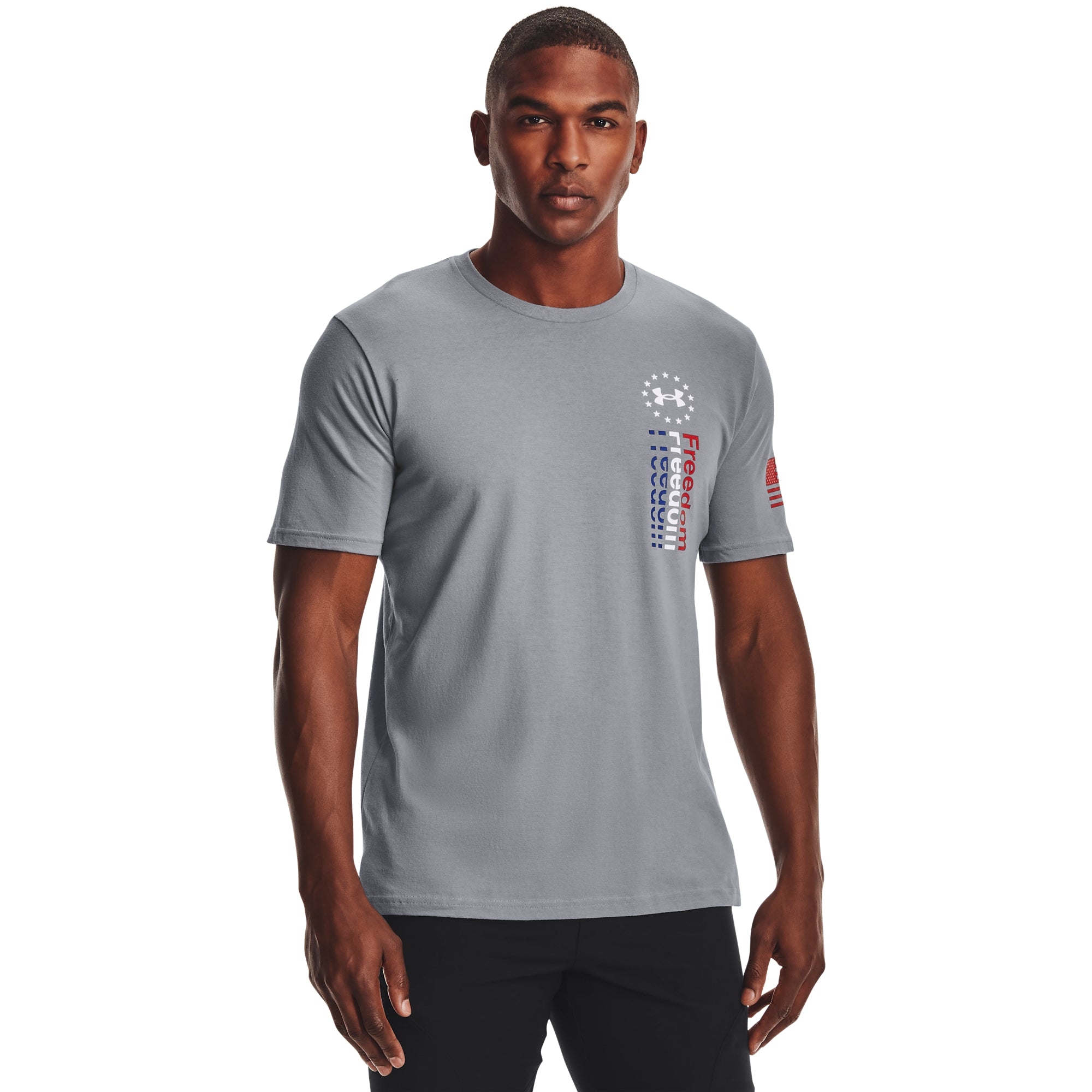 [1362048-035] Mens Under Armour Freedom USA T2