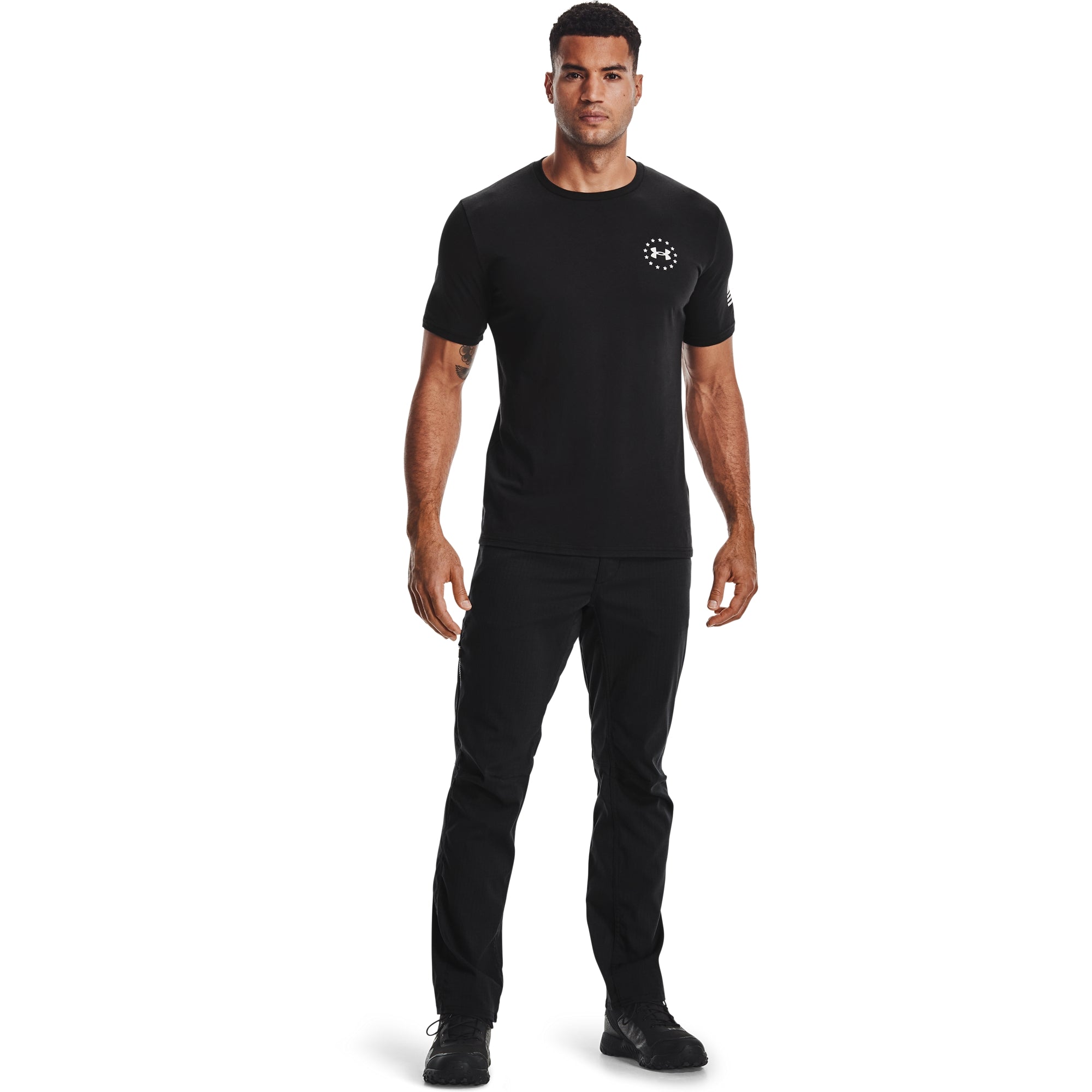 [1362052-001] Mens Under Armour Freedom Back Lockup T