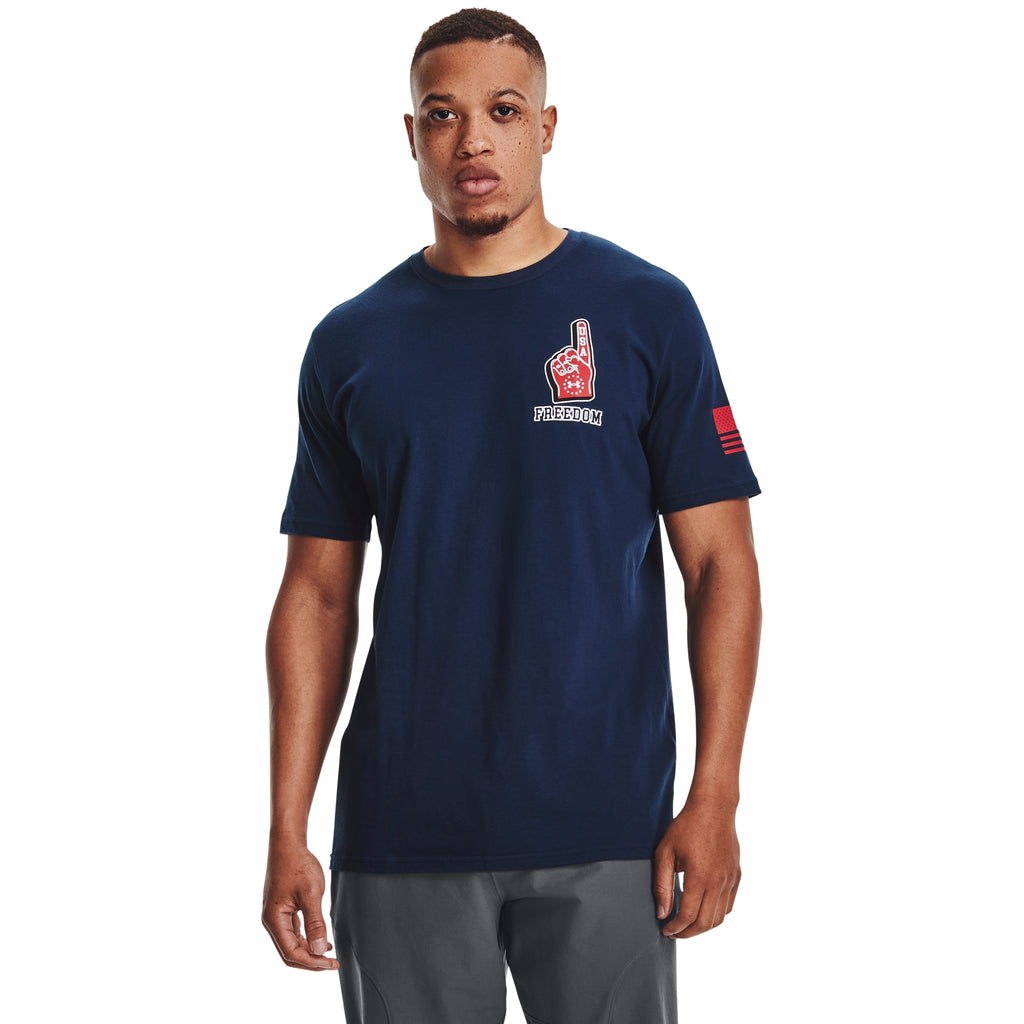 [1362053-408] Mens Under Armour Freedom Fun Illustrated T