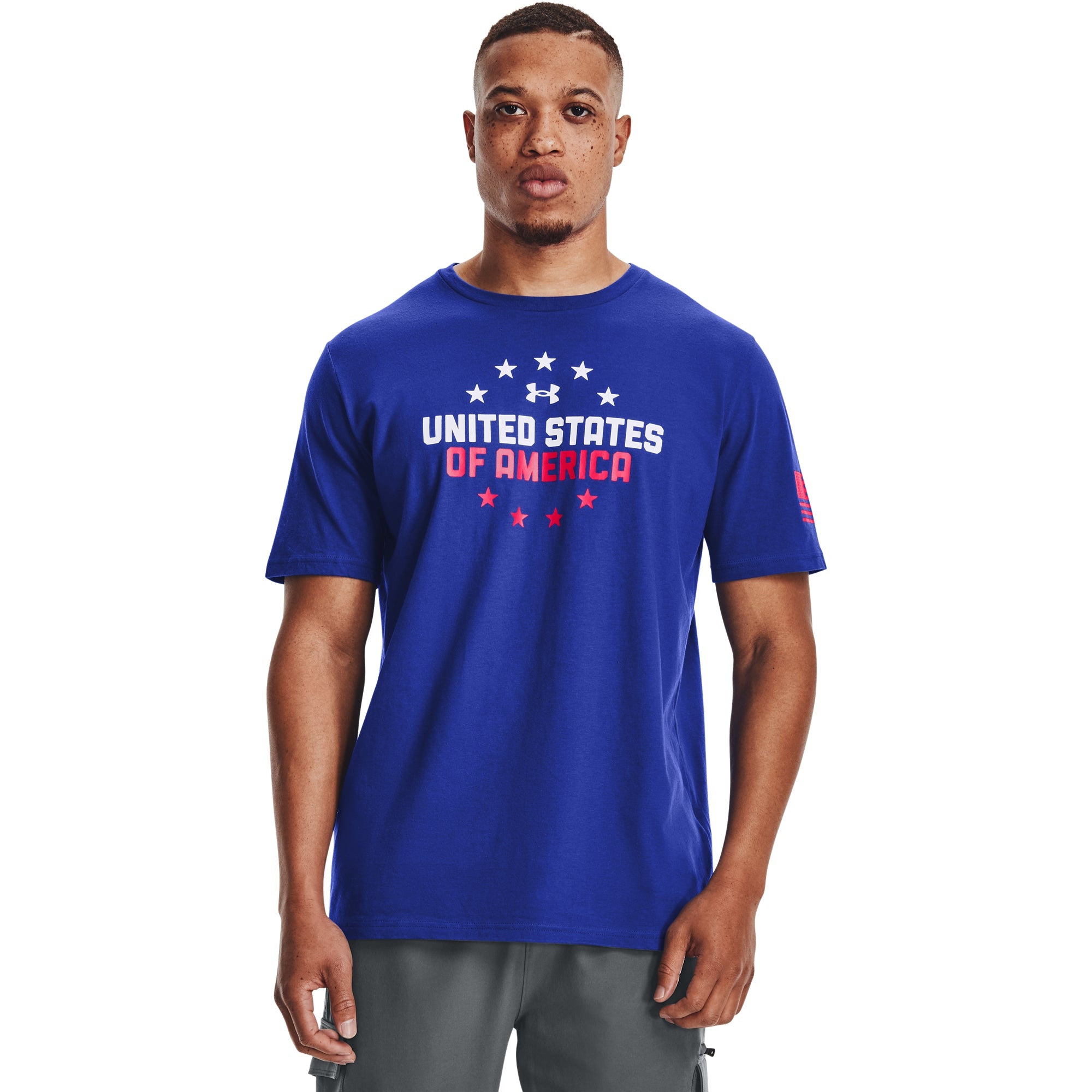 [1365051-400] Mens Under Armour Freedom US of A T-Shirt