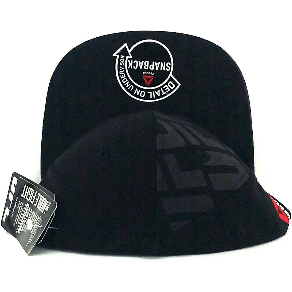 [VR56Z] UFC Snapback Hat - Black | Grey