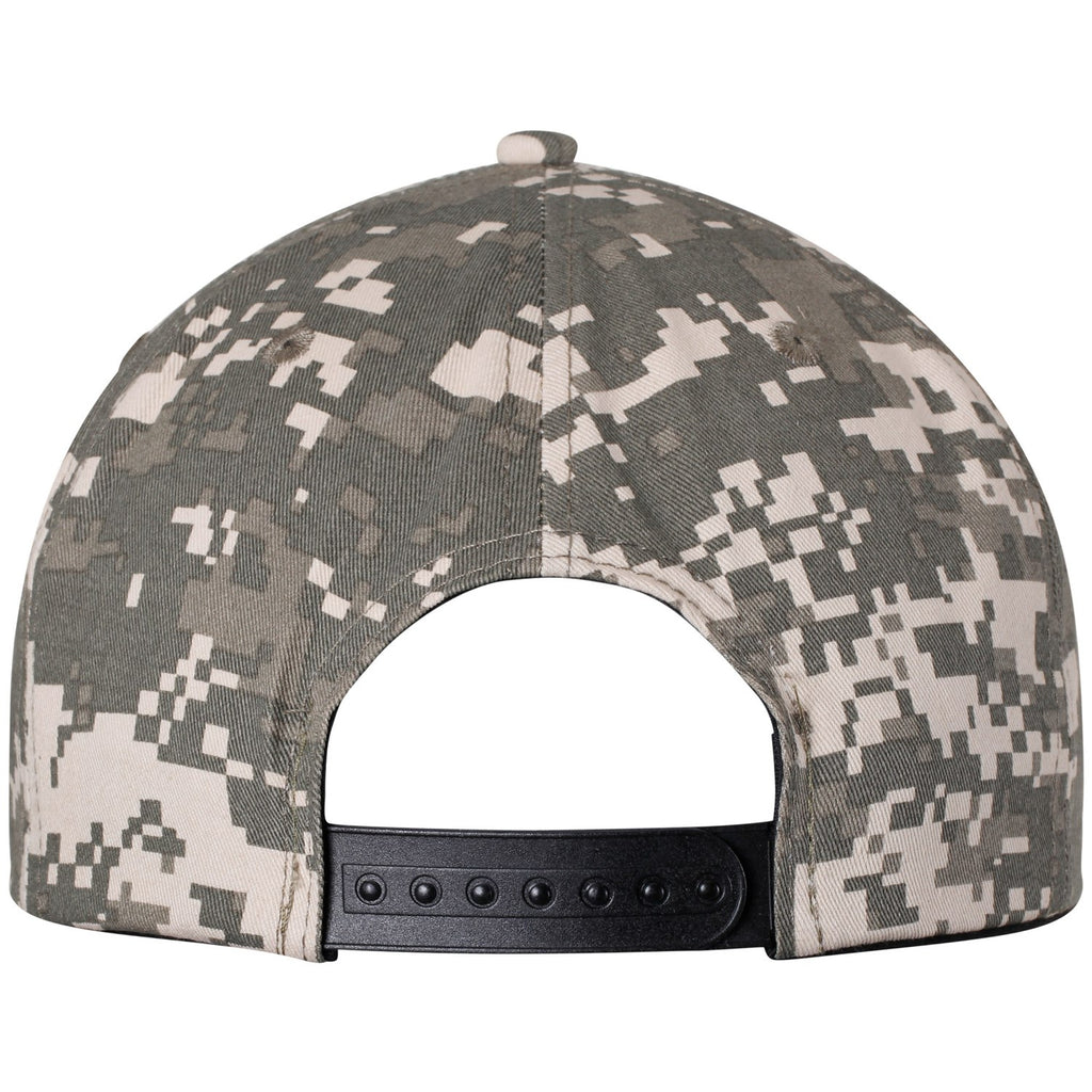 [VT85Z] UFC Digital Camo Flat Brim Snapback Hat
