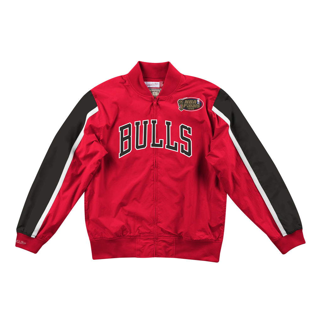 Mens Mitchell & Ness NBA NBA Hook Shot Warm Up Jacket Chicago Bulls
