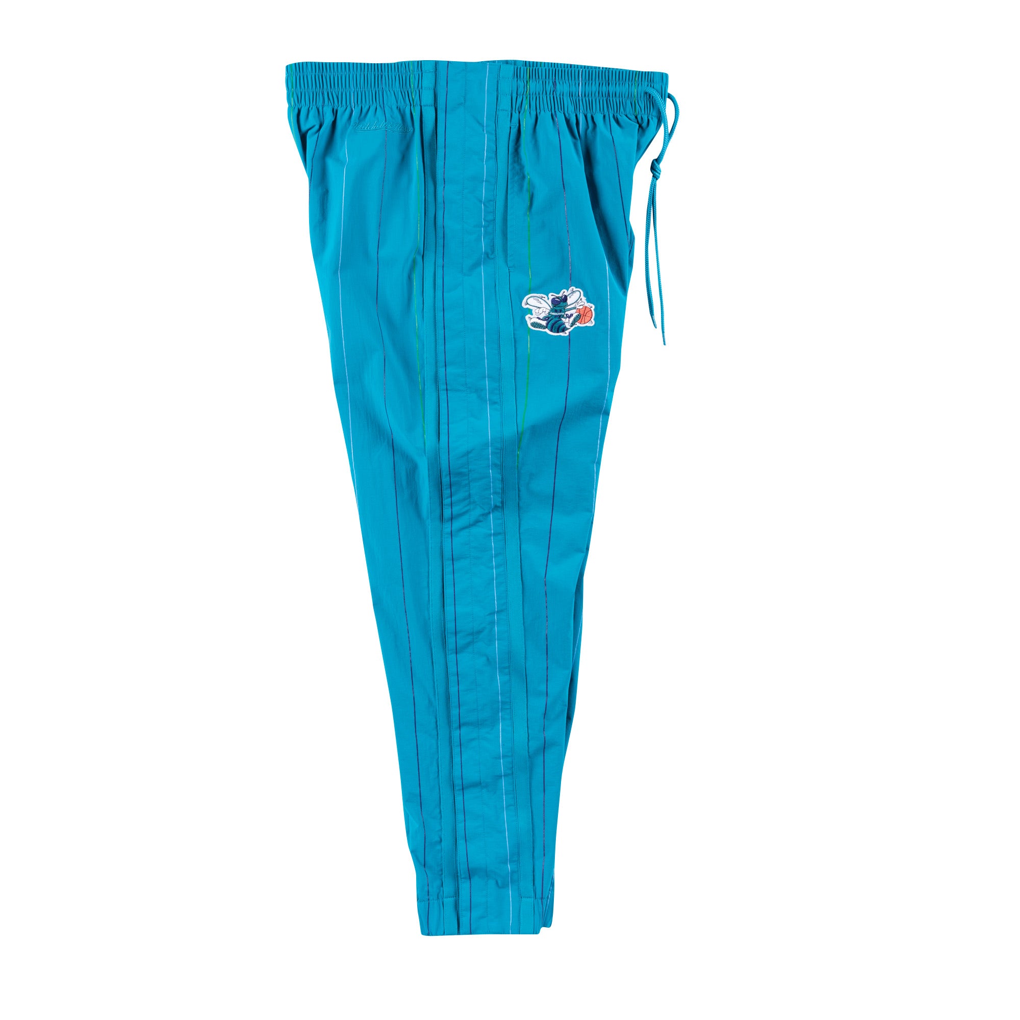 Mens Mitchell & Ness NBA Lifestyle Tear Away Joggers Charlotte Hornets
