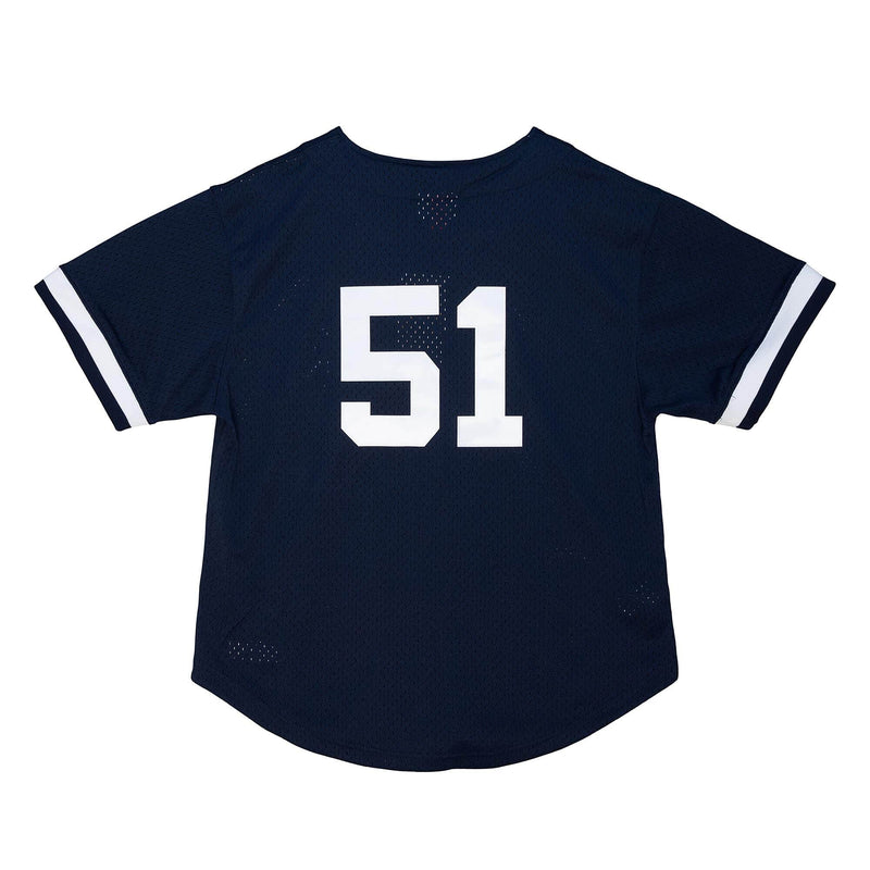 MITCHELL & NESS MLB AUTHENTIC BP JERSEY - NEW YORK YANKEES 1998 BERNIE WILLIAMS