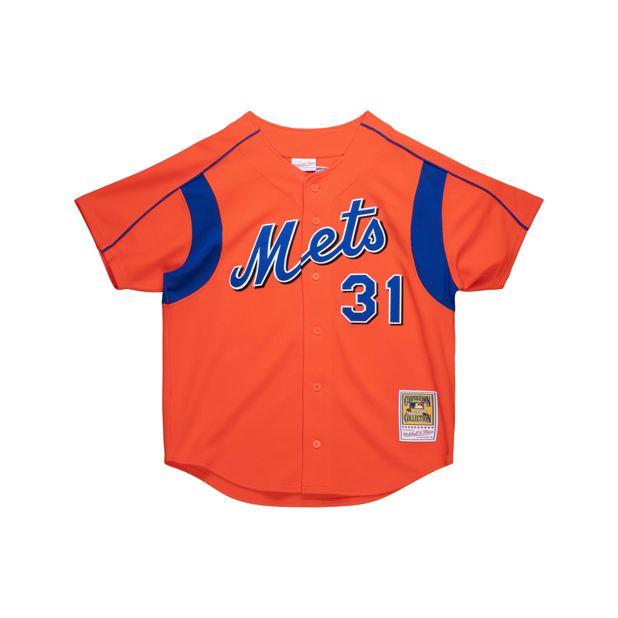 MITCHELL & NESS MLB AUTHENTIC BATTING PRACTICE JERSEY - NY METS 2004 MIKE PIAZZA