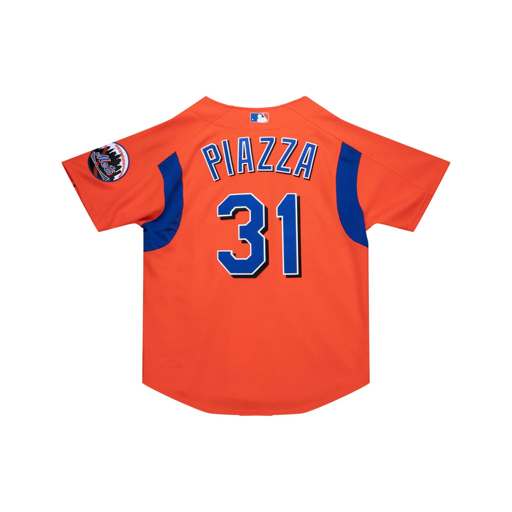 MITCHELL & NESS MLB AUTHENTIC BATTING PRACTICE JERSEY - NY METS 2004 MIKE PIAZZA