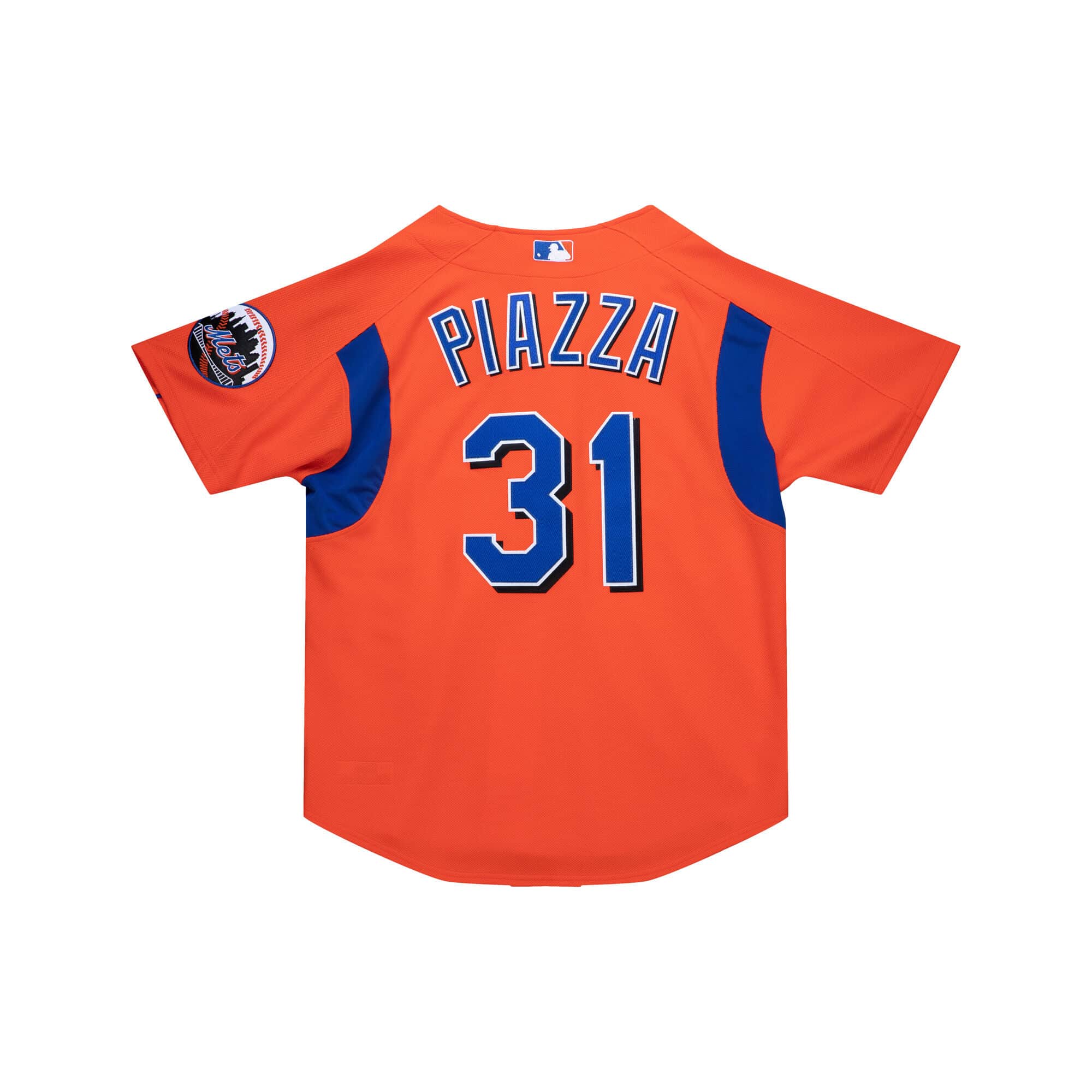 MITCHELL & NESS MLB AUTHENTIC BATTING PRACTICE JERSEY - NY METS 2004 MIKE PIAZZA