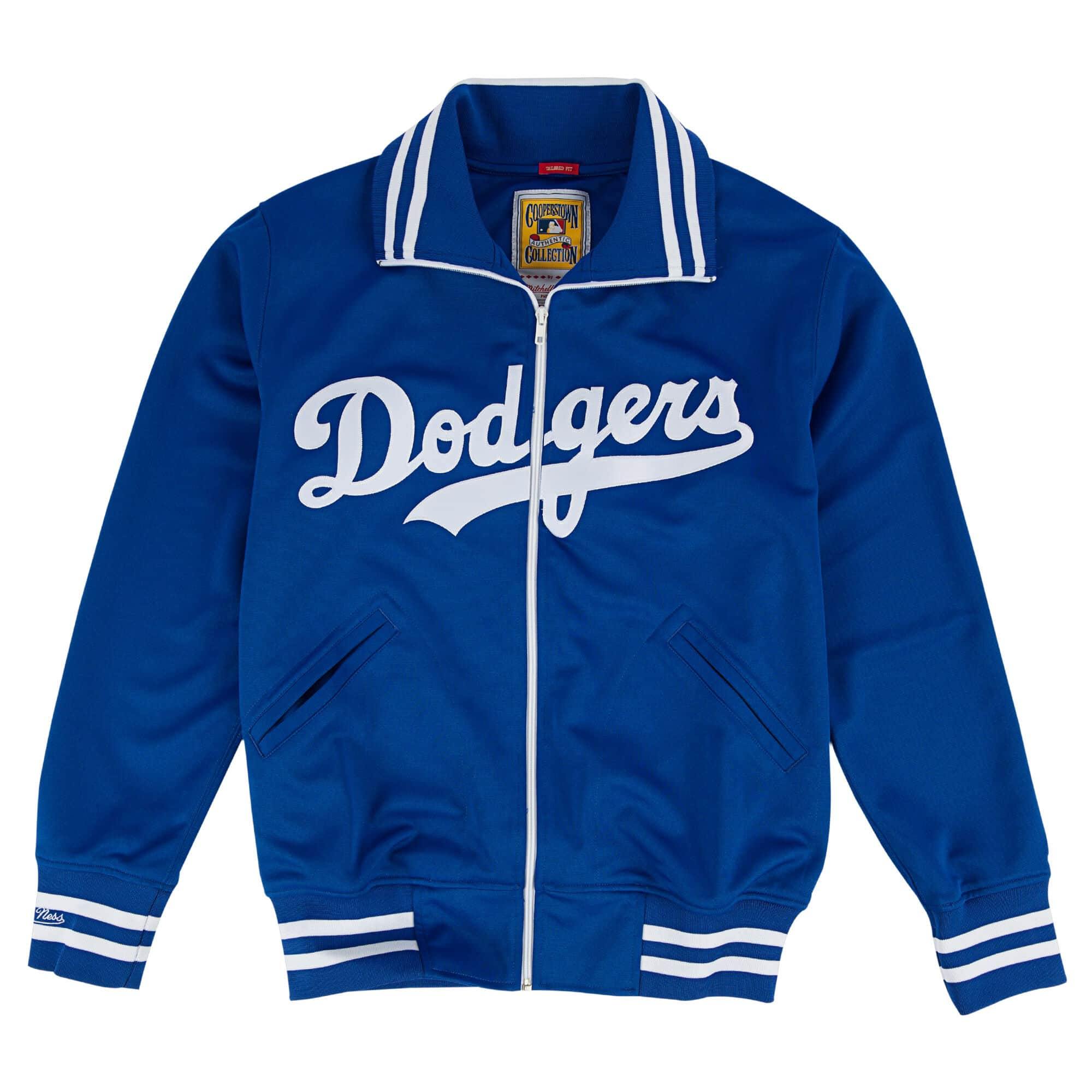[ABJKGS18367-LADROYA81] Mens Mitchell & Ness MLB Batting Practice Jacket Los Angeles Dodgers 81 - sneakAR