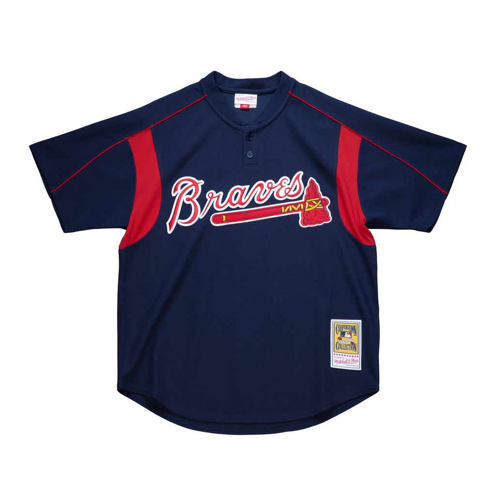 MITCHELL & NESS MLB BATTING PRACTICE JERSEY ATLANTA BRAVES 2003 GREG MADDUX