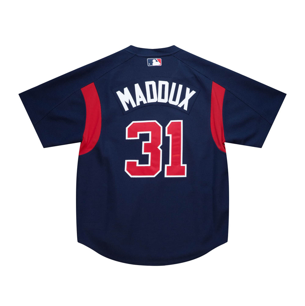 MITCHELL & NESS MLB BATTING PRACTICE JERSEY ATLANTA BRAVES 2003 GREG MADDUX