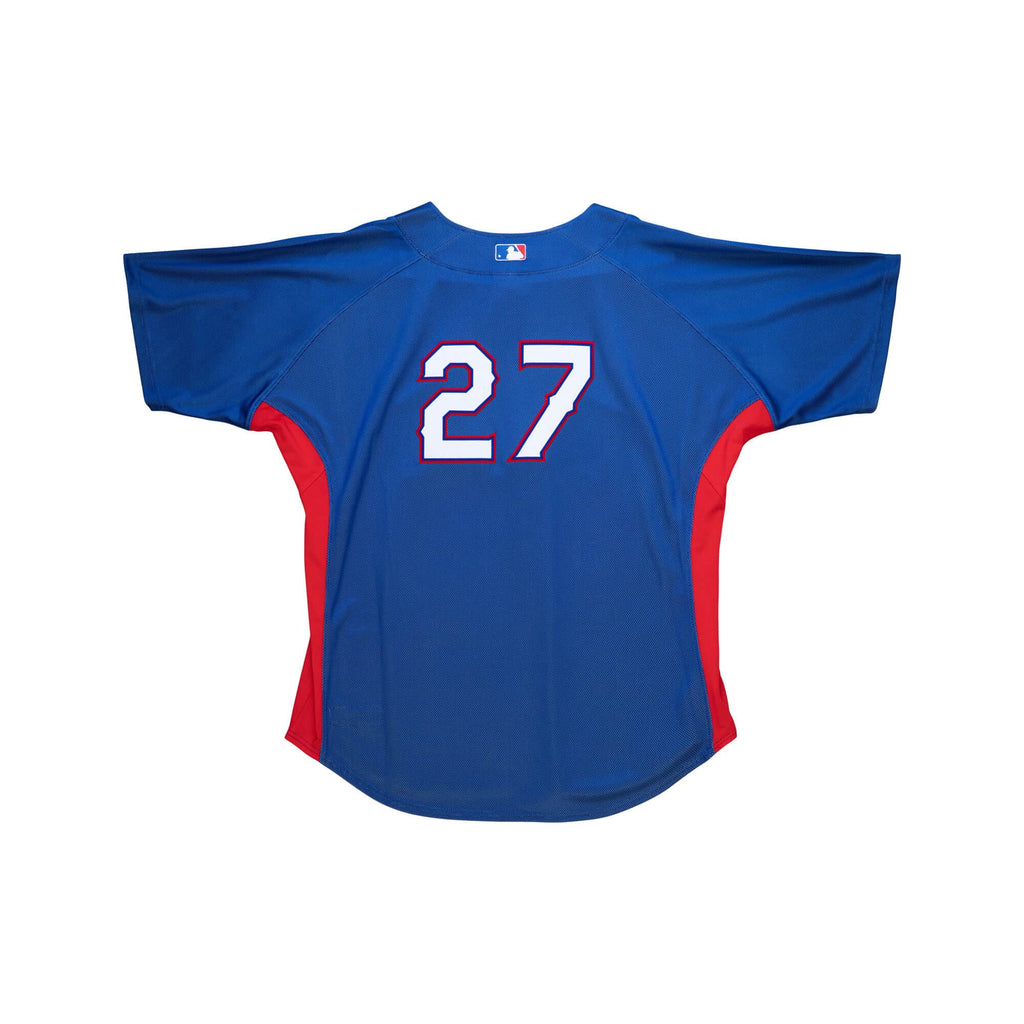 MITCHELL & NESS MLB BATTING PRACTICE JERSEY TEXAS RANGERS 2010 VLADIMIR GUERRERO