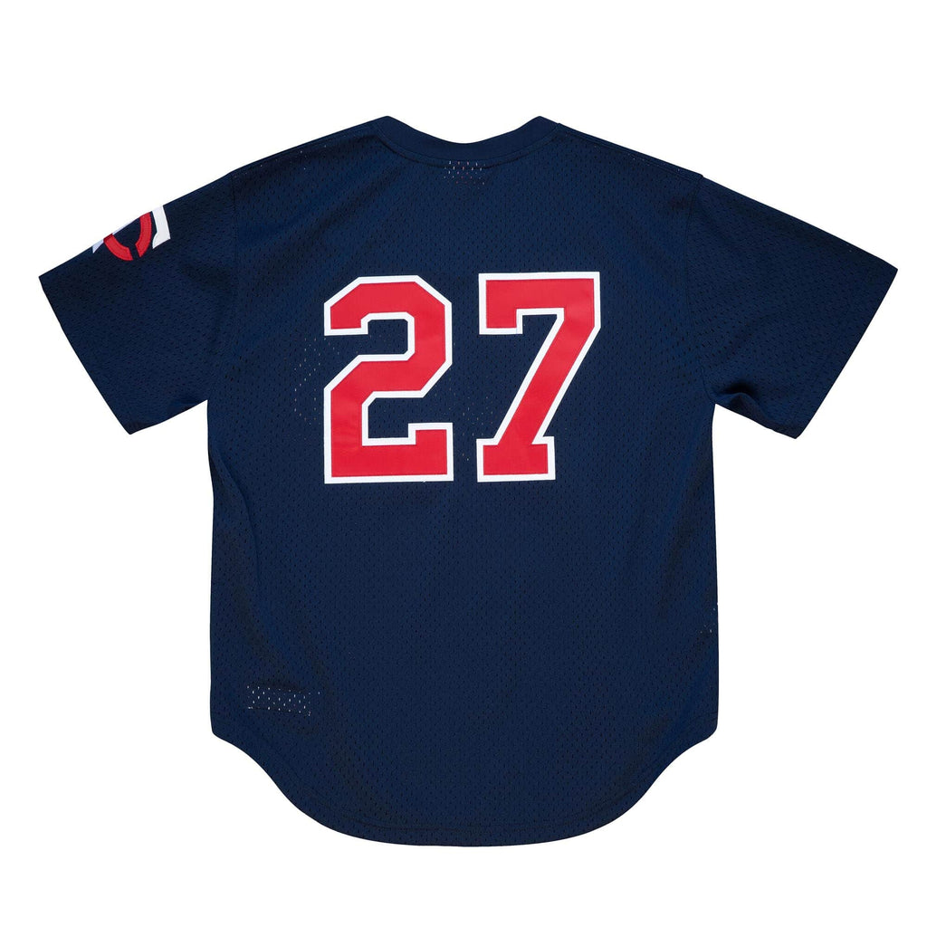 MITCHELL & NESS MLB AUTHENTIC BP PULLOVER JERSEY MINNESOTA TWINS 2002 DAVID ORTIZ