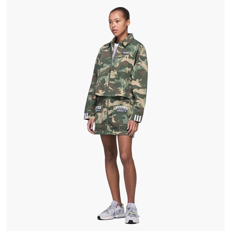 [ED7456] Womens Adidas Originals Camo Skirt