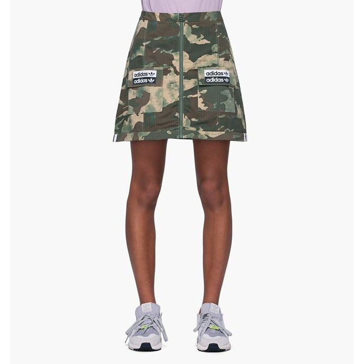 [ED7456] Womens Adidas Originals Camo Skirt