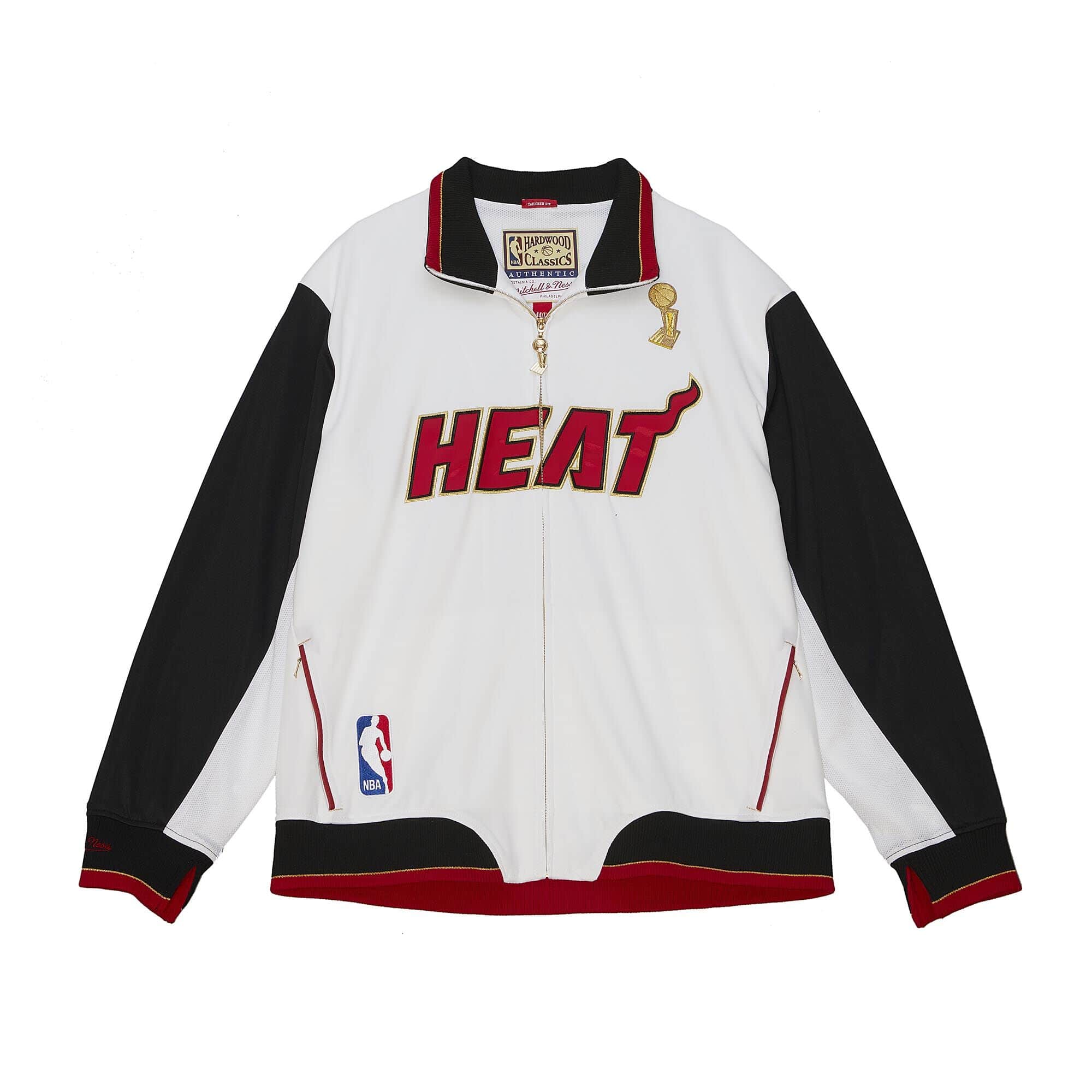 MITCHELL & NESS NBA CHAMPIONSHIP JACKET MIAMI HEAT 2012