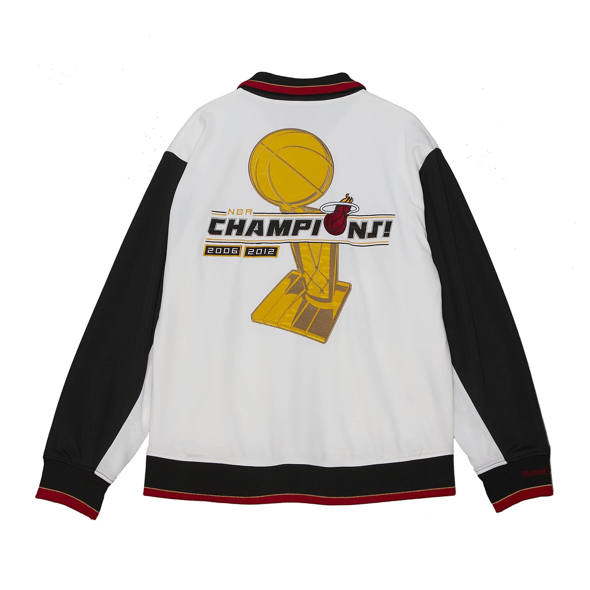 MITCHELL & NESS NBA CHAMPIONSHIP JACKET MIAMI HEAT 2012