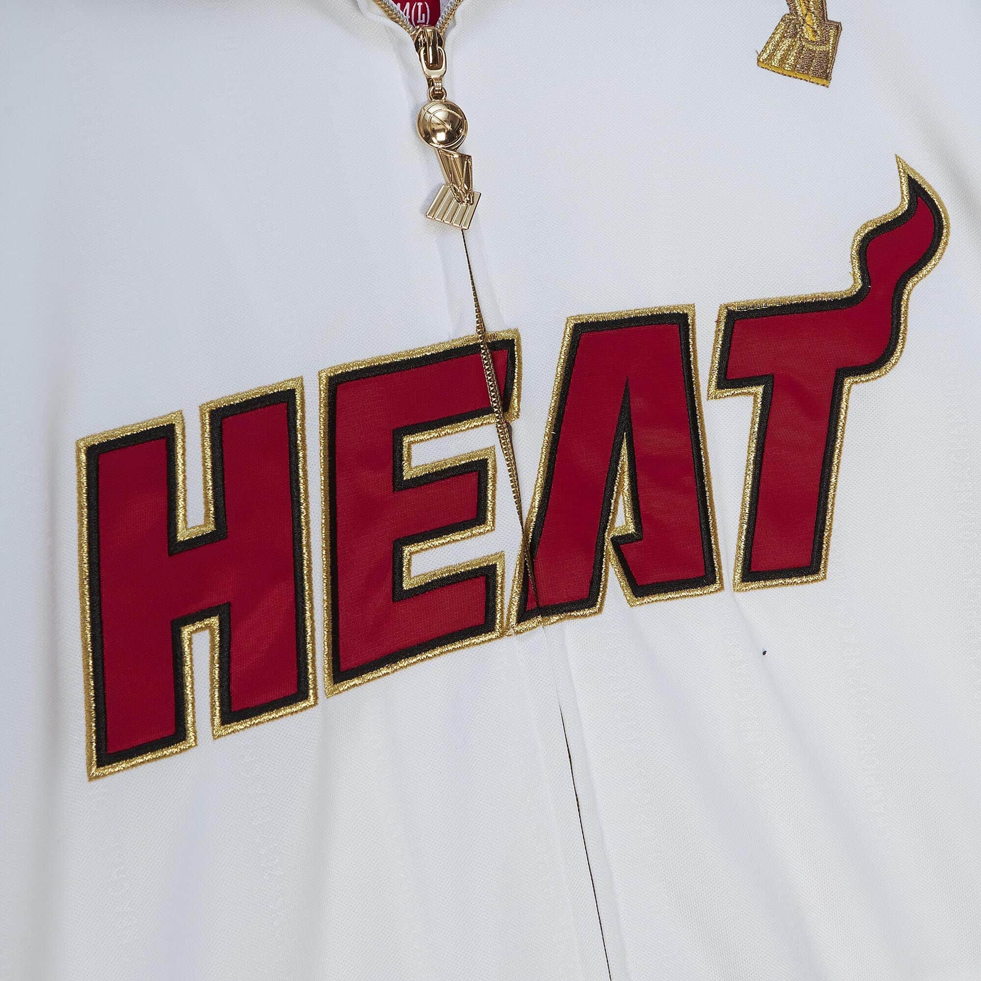 MITCHELL & NESS NBA CHAMPIONSHIP JACKET MIAMI HEAT 2012