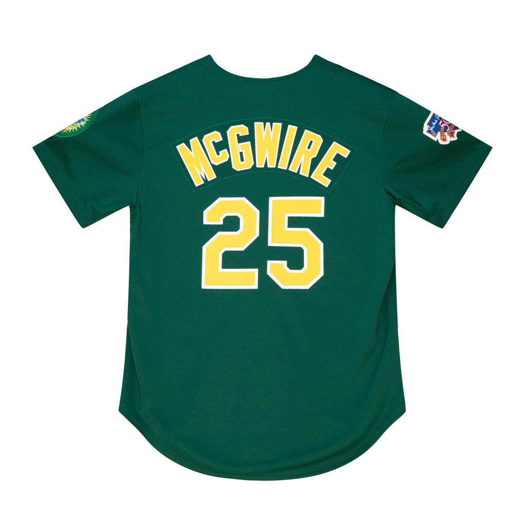 MITCHELL & NESS MLB DARK JERSEY OAKLAND ATHLETICS 1997 MARK MCGWIRE