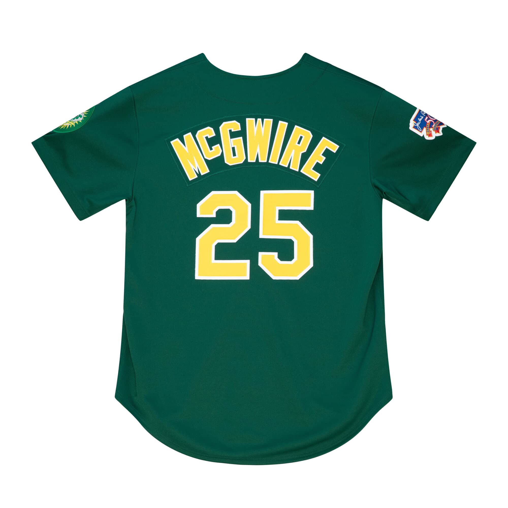 MITCHELL & NESS MLB DARK JERSEY OAKLAND ATHLETICS 1997 MARK MCGWIRE