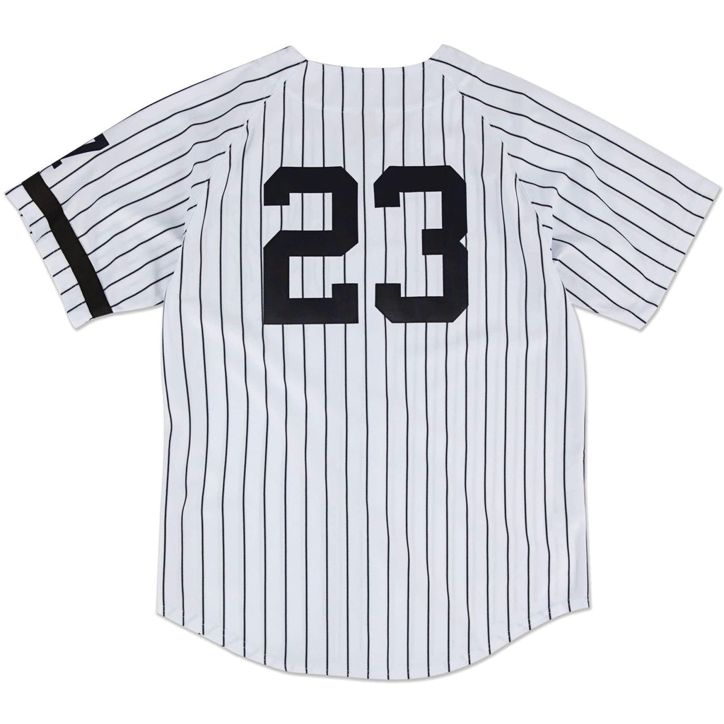 [AJY1GS18293-NYYWHIT95DMT] Mens Mitchell & Ness MLB Home Jersey New York Yankees 95 Don Mattingly - sneakAR