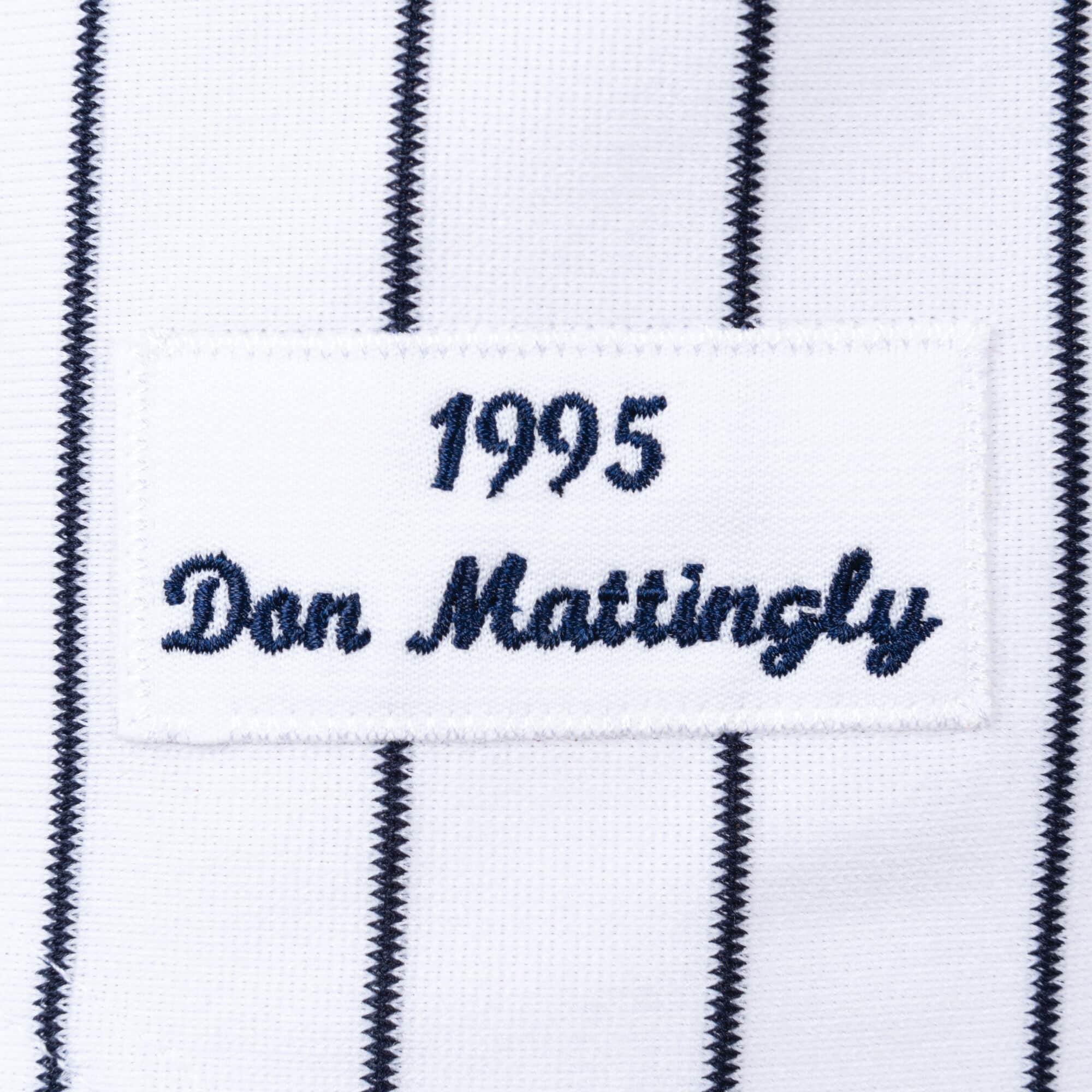 [AJY1GS18293-NYYWHIT95DMT] Mens Mitchell & Ness MLB Home Jersey New York Yankees 95 Don Mattingly - sneakAR