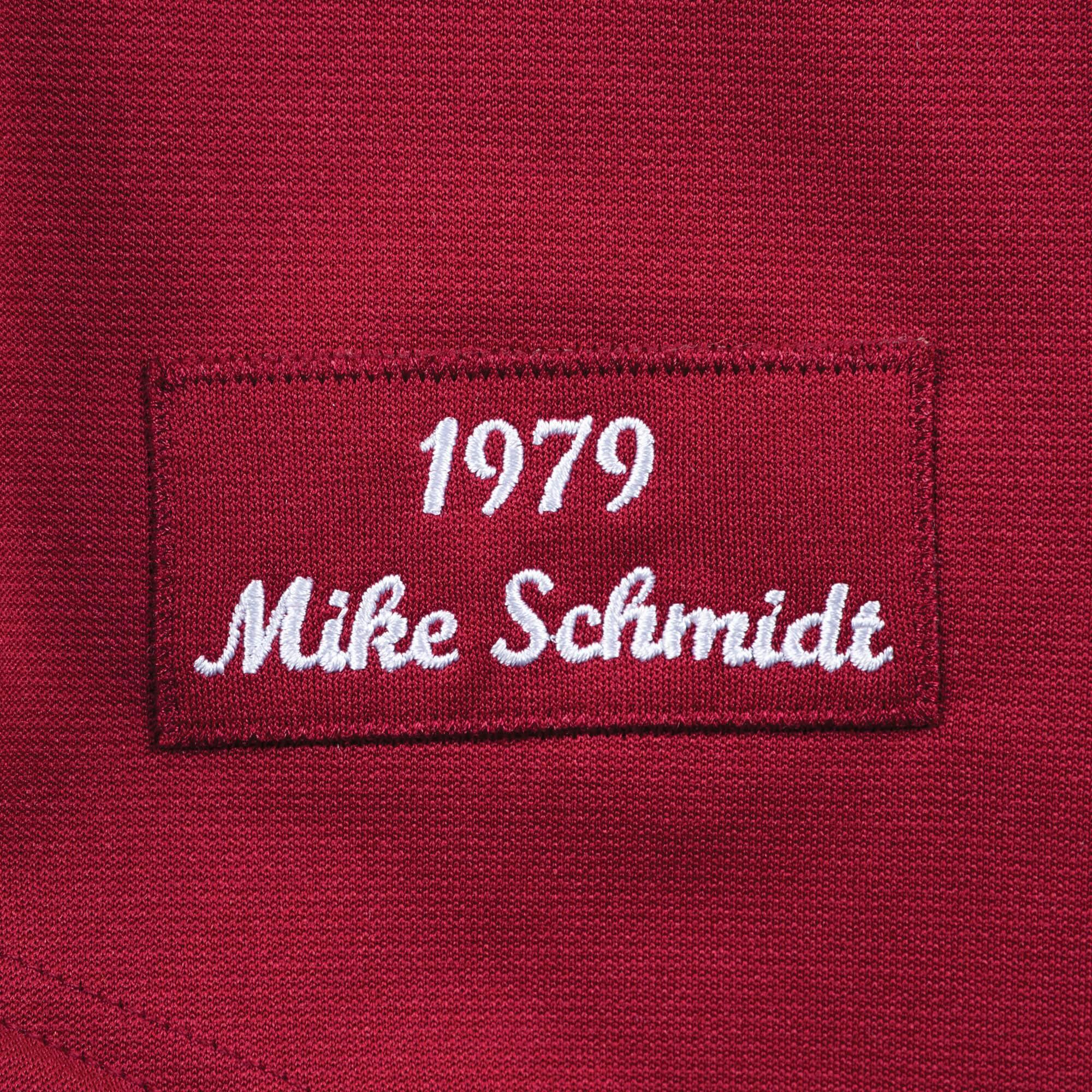[AJY1GS18299-PPHCARD79MSC] Mens Mitchell & Ness MLB Alternate Jersey Philadelphia Phillies 79 Mike Schmidt - sneakAR