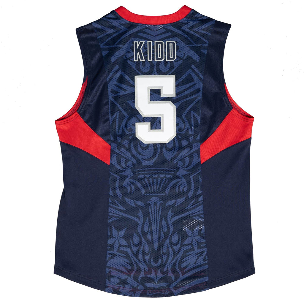 MITCHELL & NESS NBA DARK JERSEY USA 2008 JASON KIDD