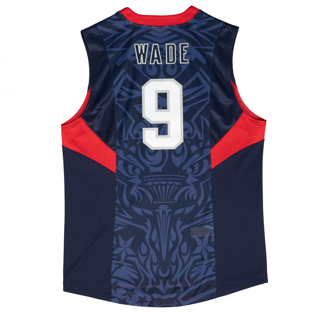 MITCHELL & NESS NBA DARK JERSEY USA 2008 DWYANE WADE
