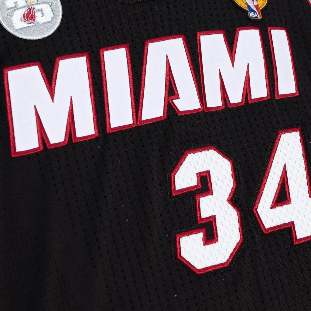 MITCHELL & NESS NBA ROAD FINALS JERSEY MIAMI HEAT 2012 RAY ALLEN