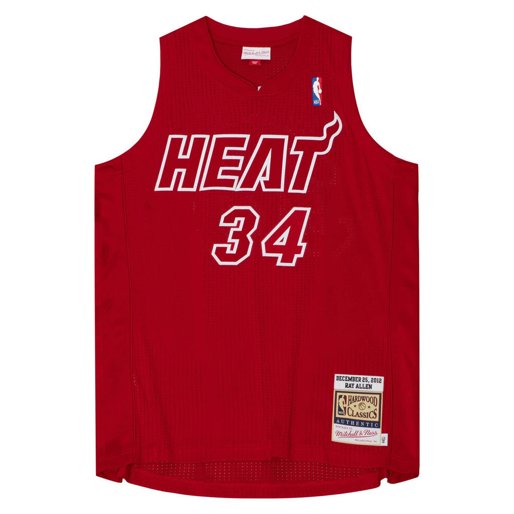 MITCHELL & NESS NBA CHRISTMAS DAY JERSEY MIAMI HEAT 2012 RAY ALLEN