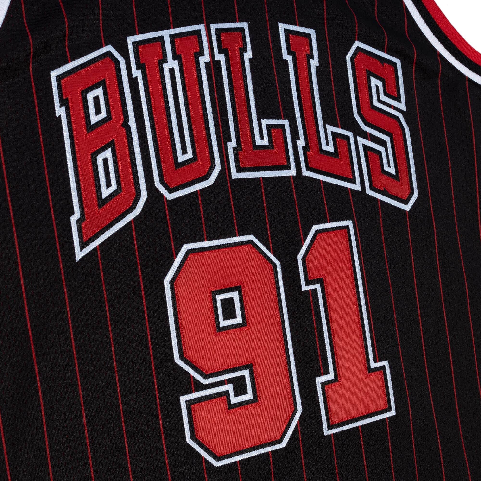 MITCHELL & NESS NBA AUTHENTIC JERSEY CHICAGO BULLS 1995 DENNIS RODMAN