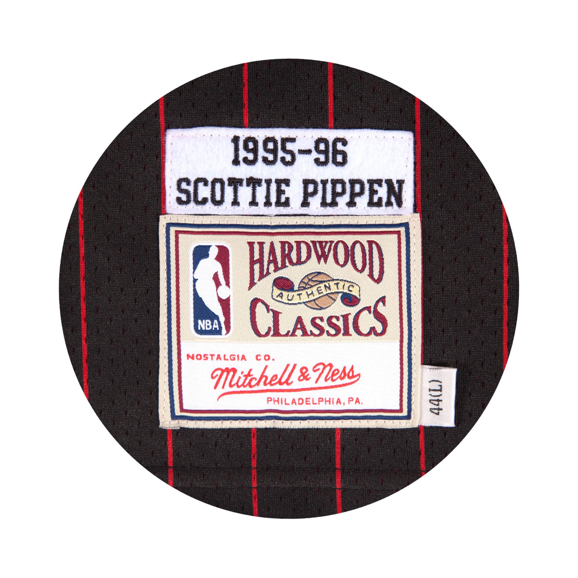 MITCHELL & NESS NBA AUTHENTIC JERSEY CHICAGO BULLS 1995 SCOTTIE PIPPEN