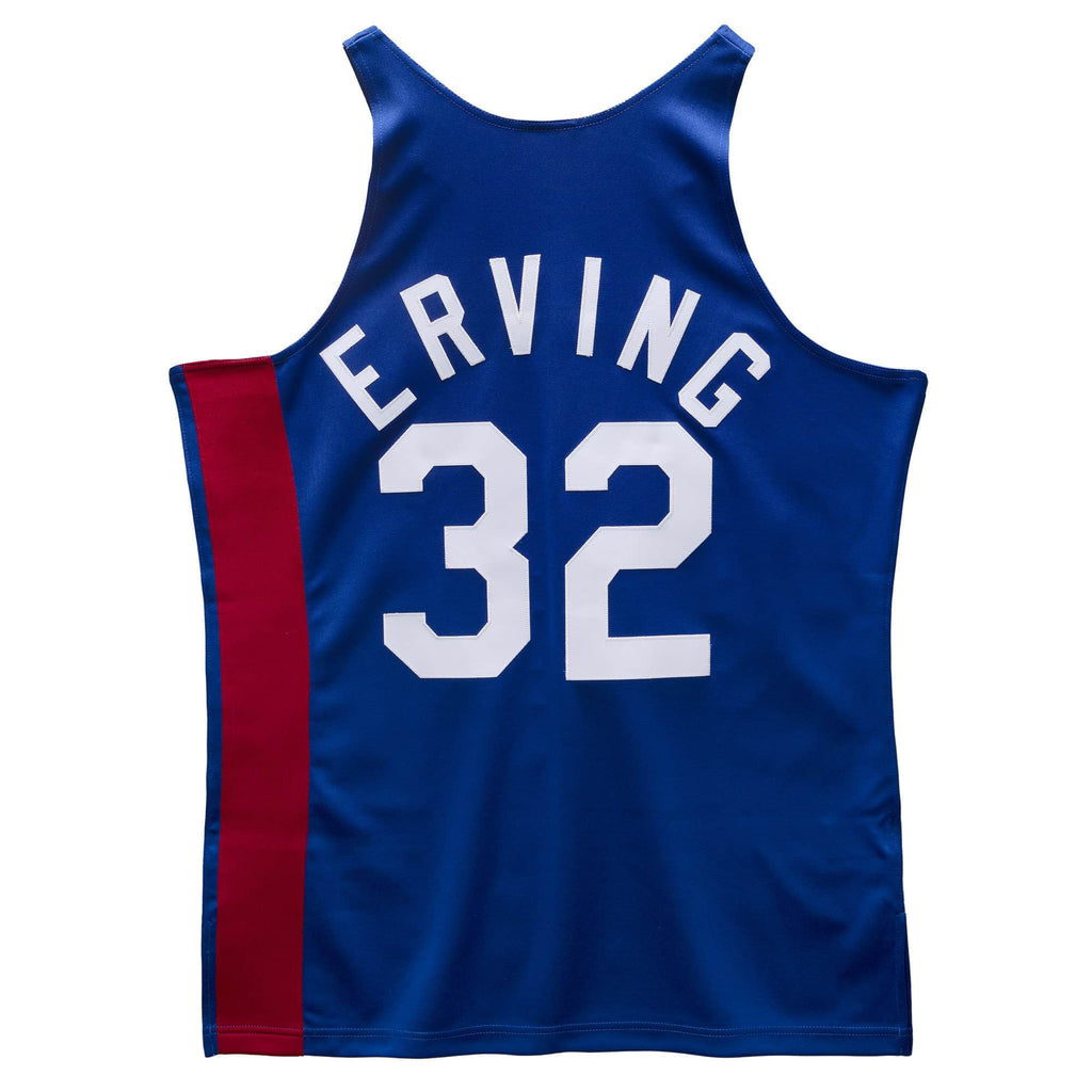 MITCHELL & NESS NBA AUTHENTIC ROAD JERSEY NEW JERSEY NETS 73-74 JULIUS ERVING
