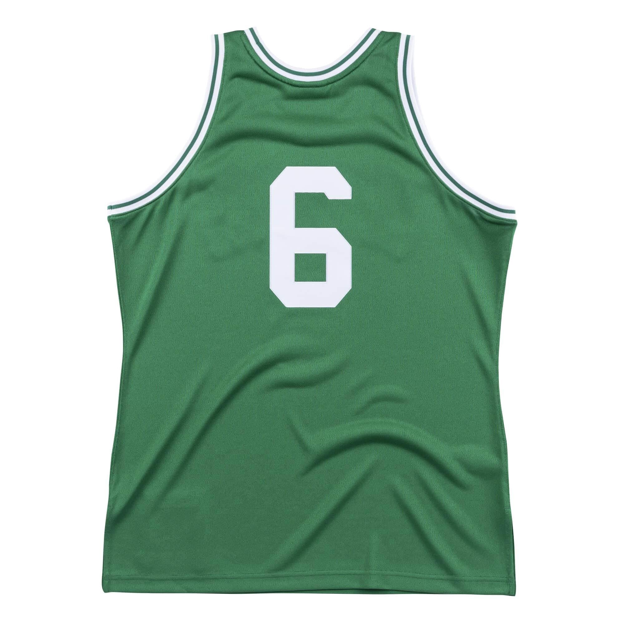 Mens Mitchell & Ness NBA Authentic Jersey 1967 Boston Celtics Bill Russell - sneakAR