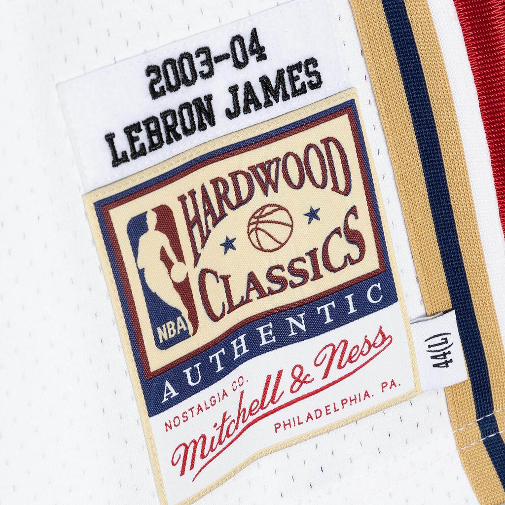 MITCHELL & NESS NBA AUTHENTIC JERSEY CLEVELAND CAVALIERS 03 LEBRON JAMES