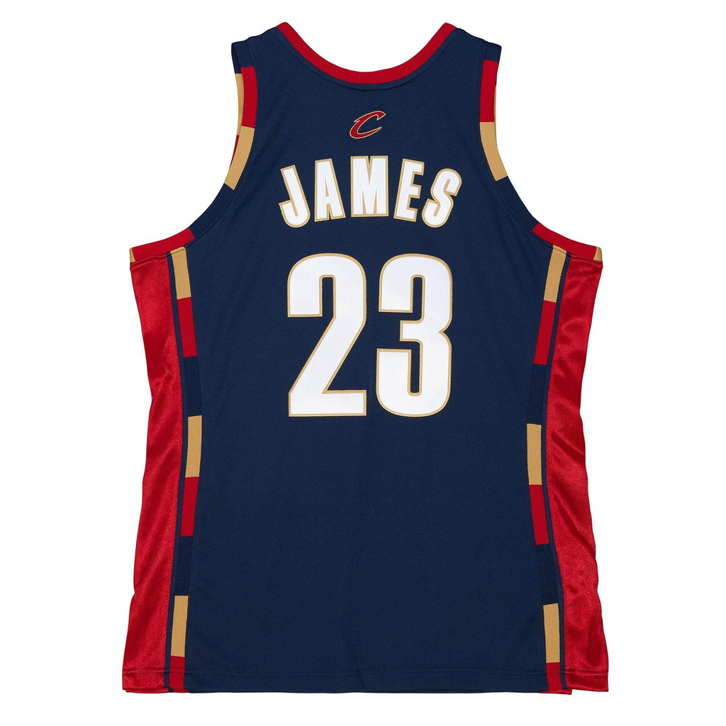 MITCHELL & NESS NBA AUTHENTIC JERSEY CLEVELAND CAVALIERS 08 LEBRON JAMES