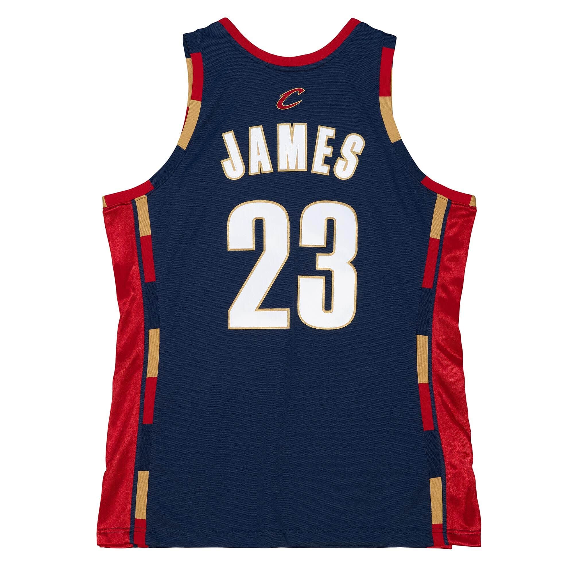 MITCHELL & NESS NBA AUTHENTIC JERSEY CLEVELAND CAVALIERS 08 LEBRON JAMES
