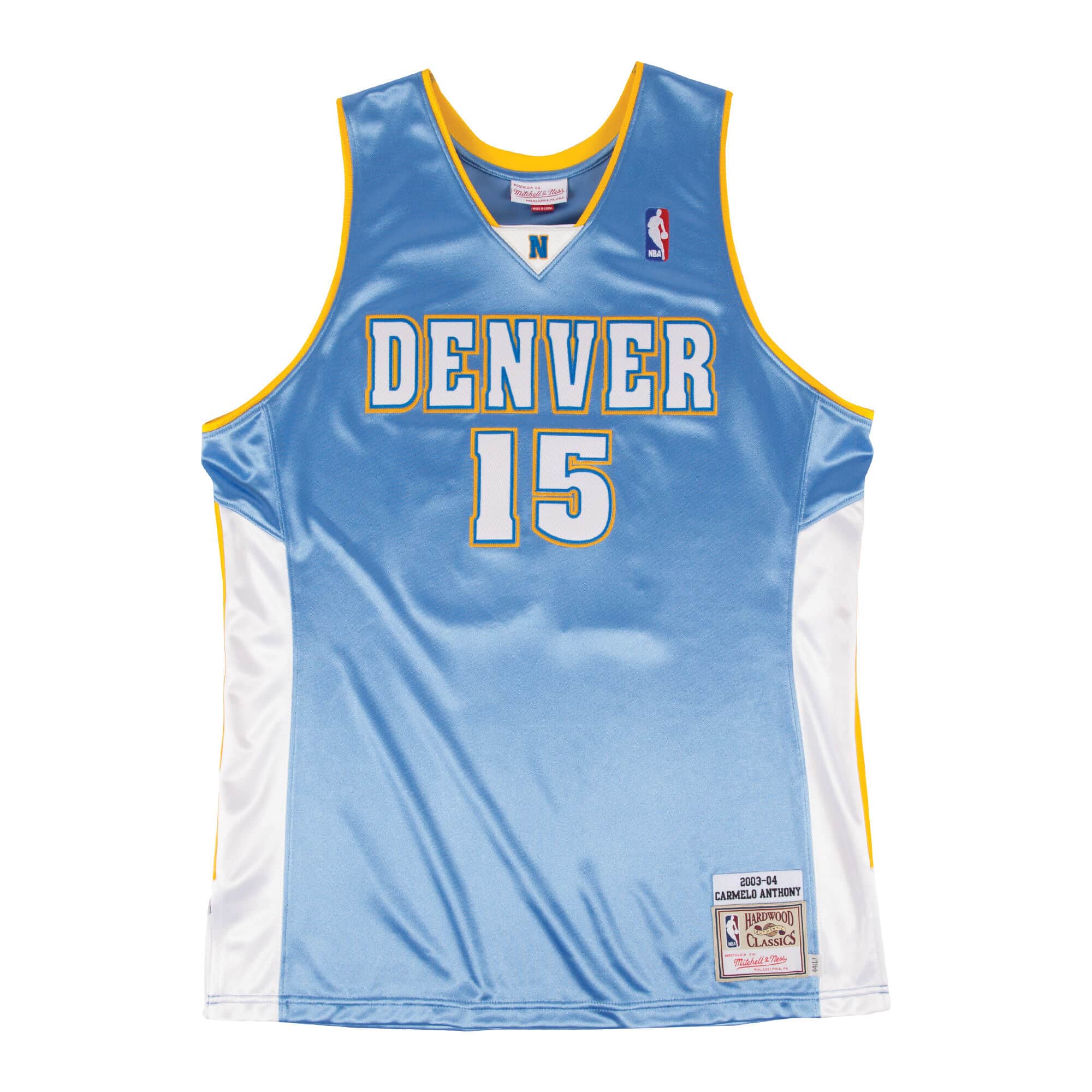 MITCHELL & NESS NBA AUTHENTIC JERSEY DENVER NUGGETS 03 CARMELO ANTHONY