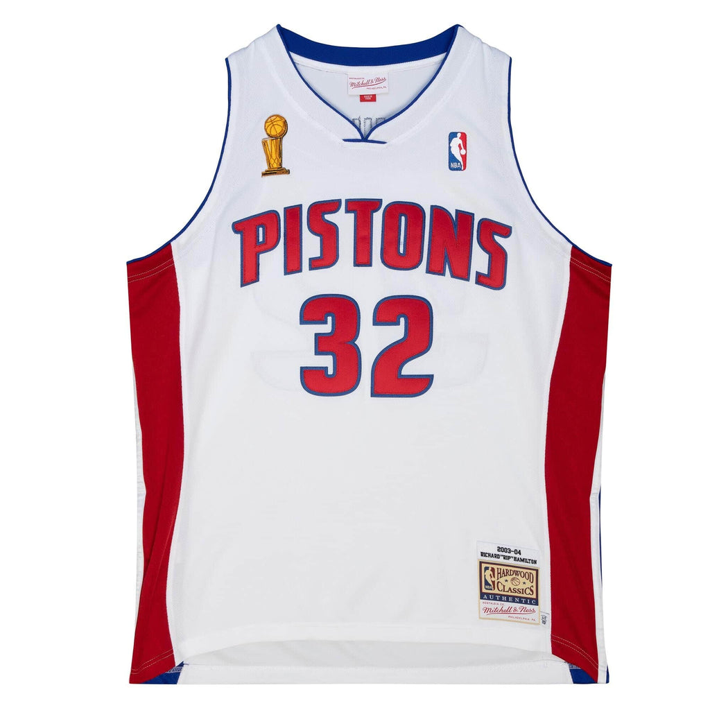 MITCHELL & NESS NBA AUTHENTIC JERSEY DETROIT PISTONS 03 RICHARD HAMILTON