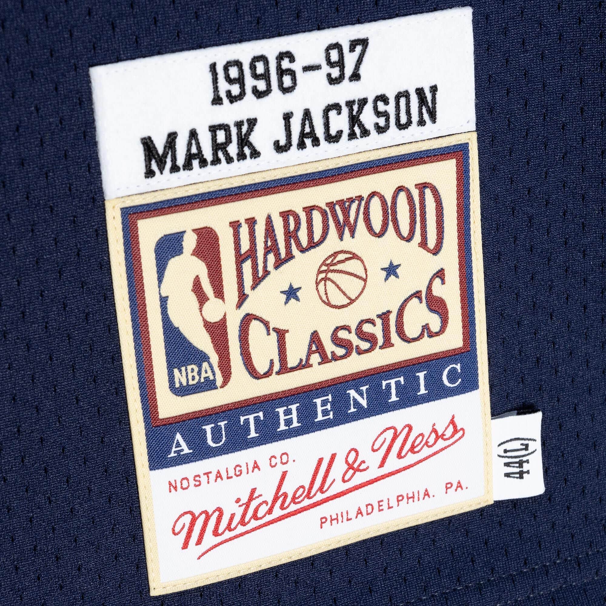 MITCHELL & NESS NBA AUTHENTIC JERSEY INDIANA PACERS 96 MARK JACKSON
