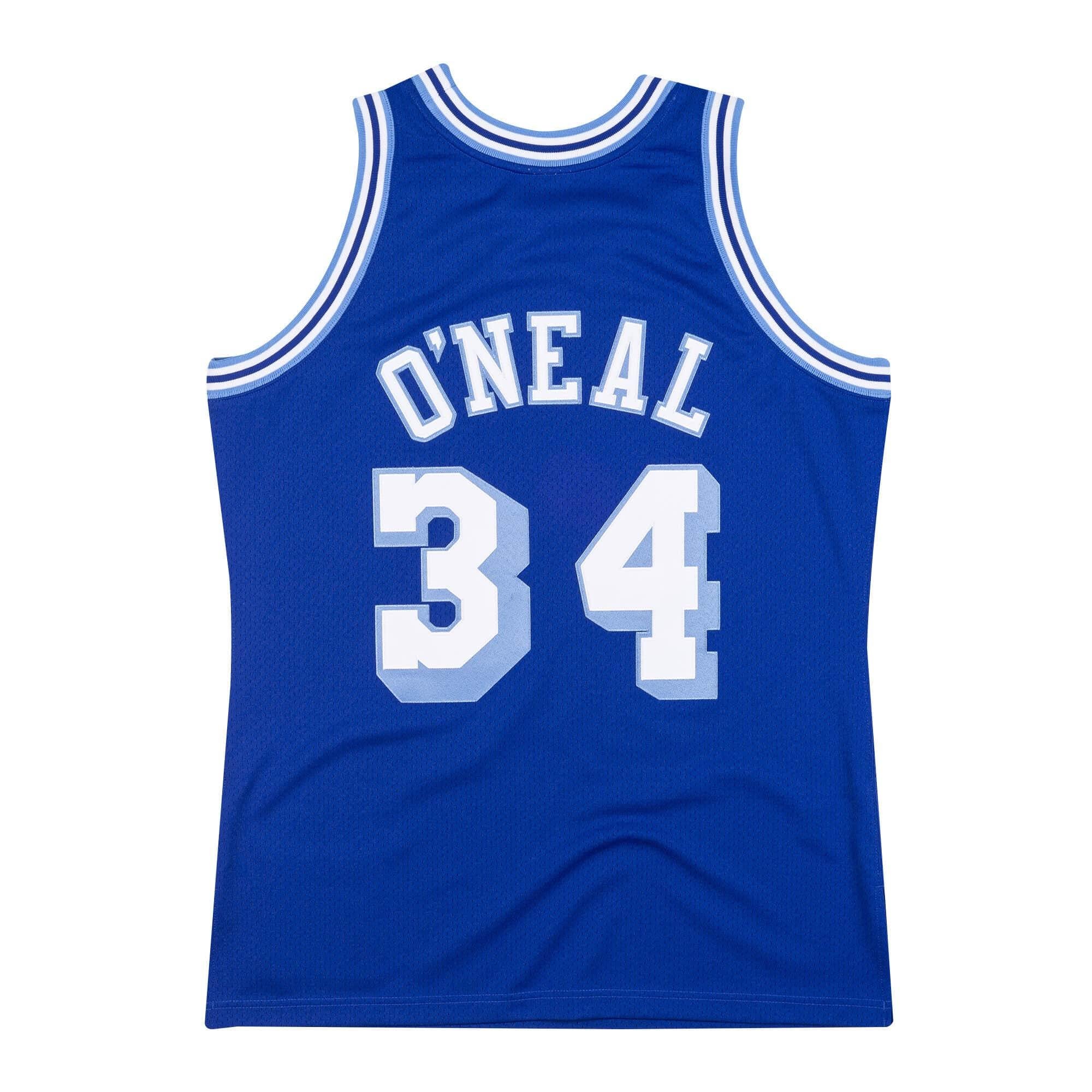 Mens Mitchell & Ness NBA Authentic Jersey 96 Los Angeles Lakers Shaquille O'Neal - sneakAR