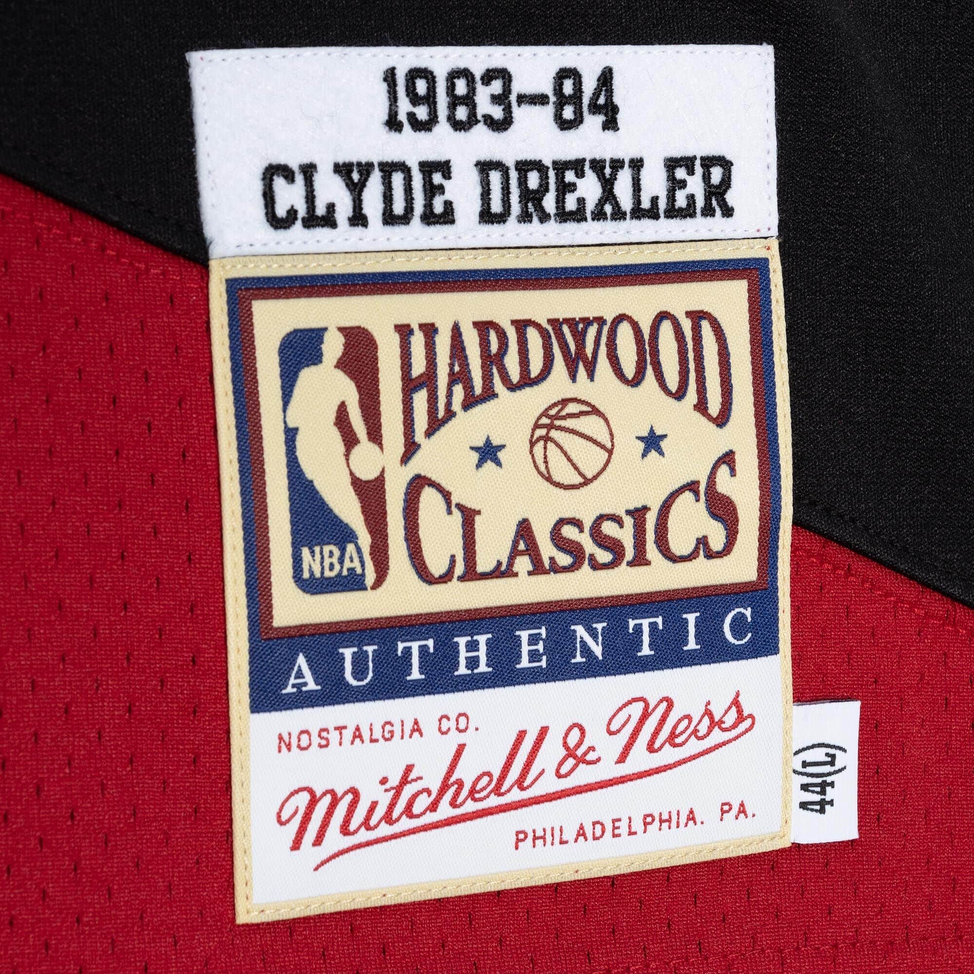 MITCHELL & NESS NBA AUTHENTIC JERSEY PORTLAND TRAIL BLAZERS 83 CLYDE DREXLER